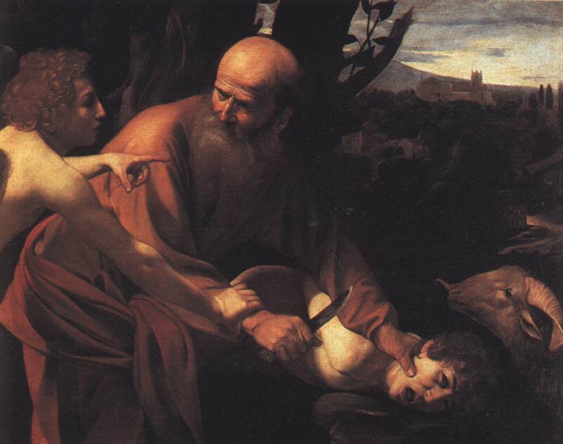 Sacrifice of Isaac--Caravaggio
